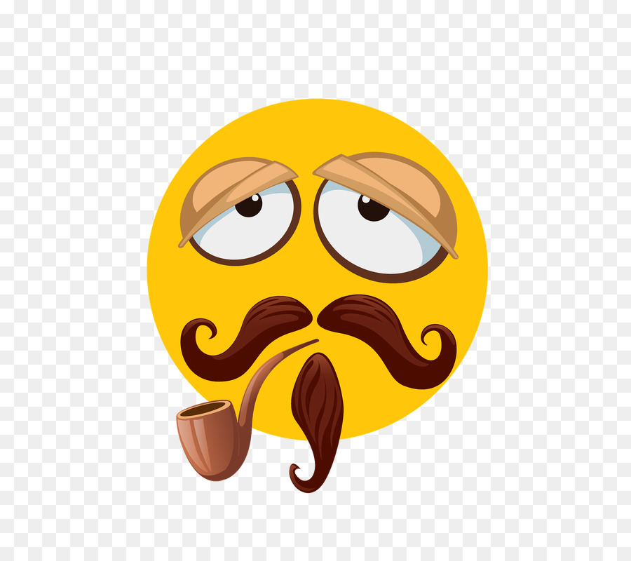 Pipolu Emoji，Bıyık PNG