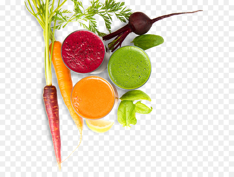 Renkli Smoothie'ler，Sebze PNG