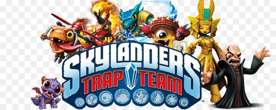 Skylanders Tuzak Takımı，Karakterler PNG