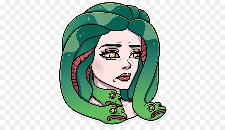 Medusa Karikatür，Mitoloji PNG