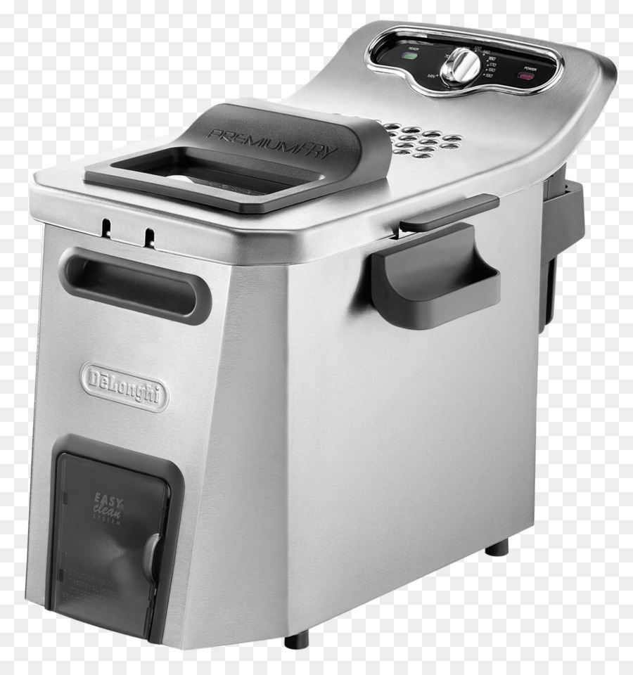 Fritözler，Delonghi F 44510 Cz Tek 3200w 3 L Lik Tek Başına Blackstainless çelik Fritöz PNG