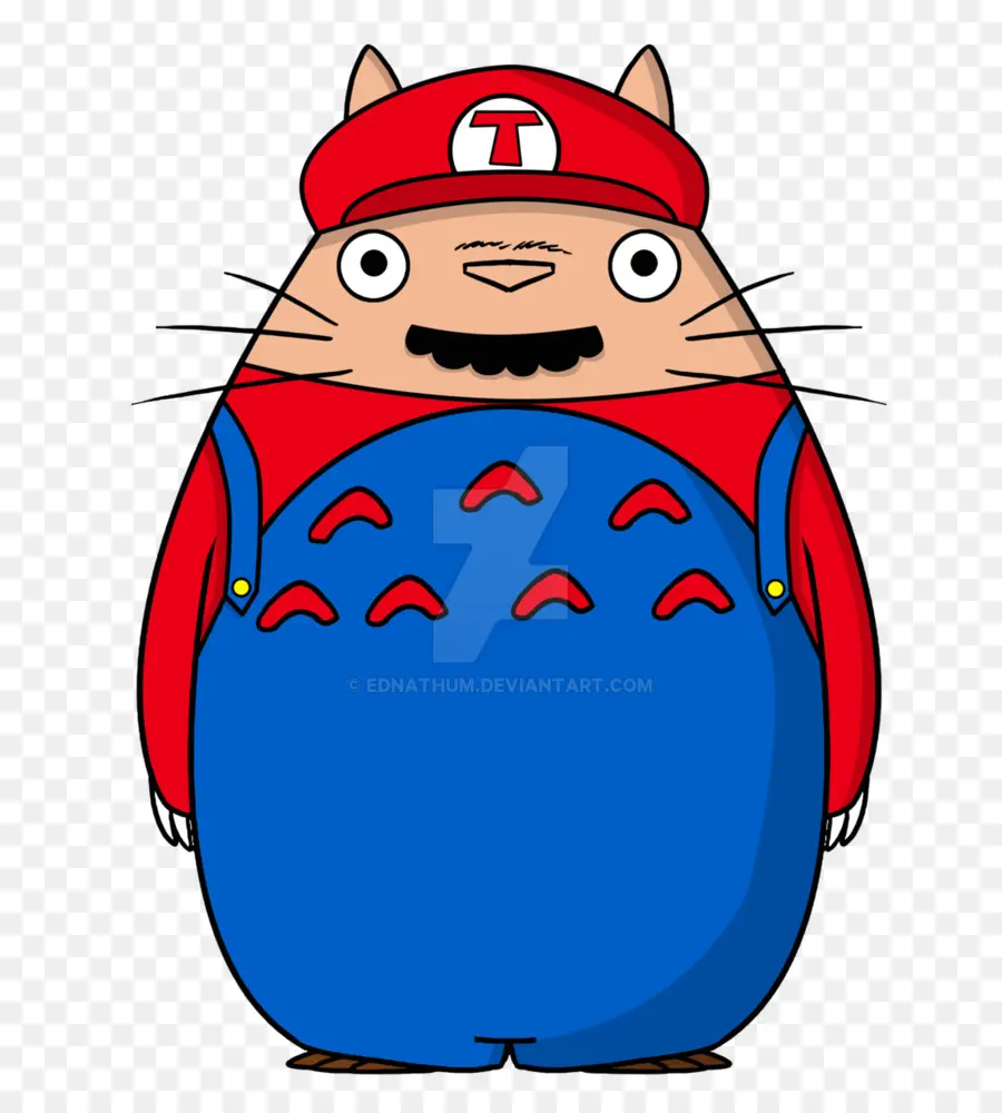 Mario Totoro，Geçiş PNG