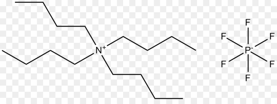 Tetrabutilamonyum Heksafluorofosfat，Hexafluorophosphate PNG