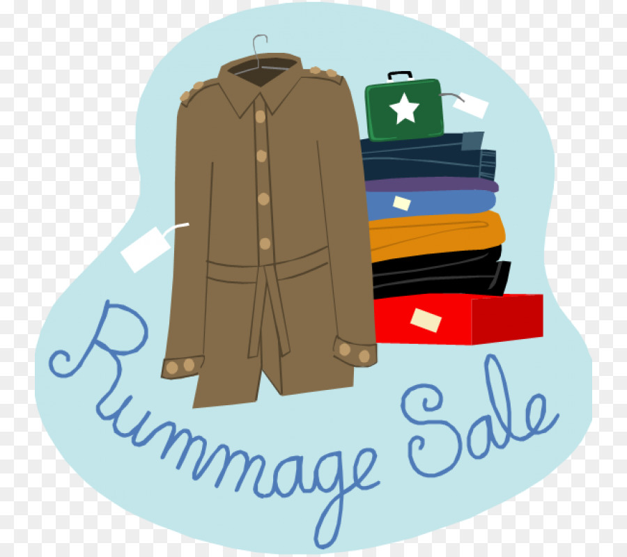 Rummage Satışı，Kıyafetler PNG