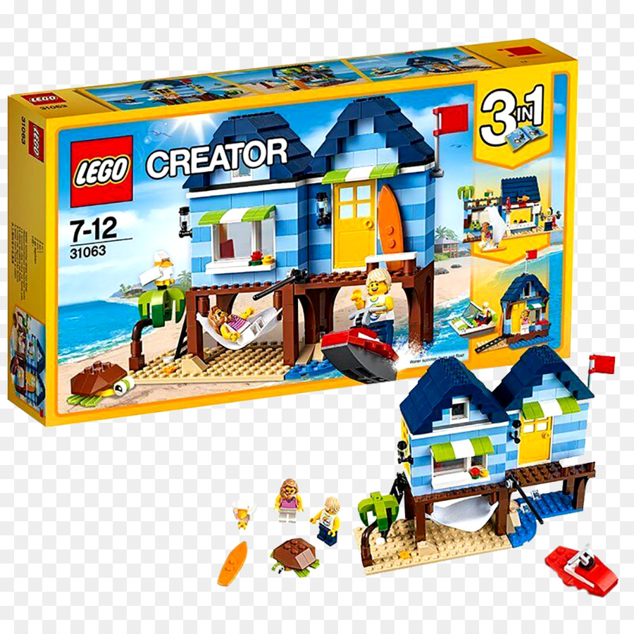 Lego 31063 Oluşturan Sahil Tatil，Lego Yaratıcısı PNG