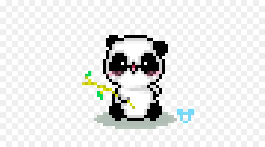 Piksel Panda，Panda PNG