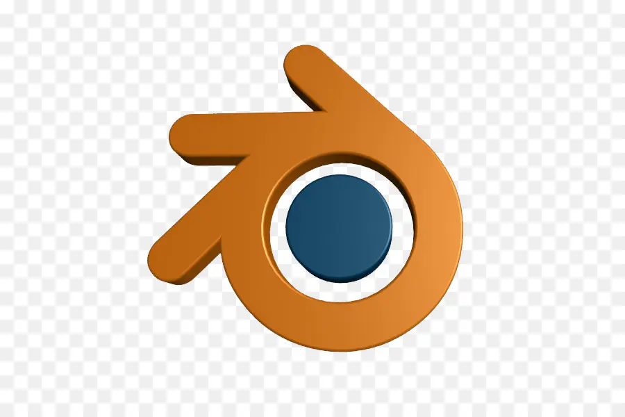 Blender Logosu，3 Boyutlu PNG