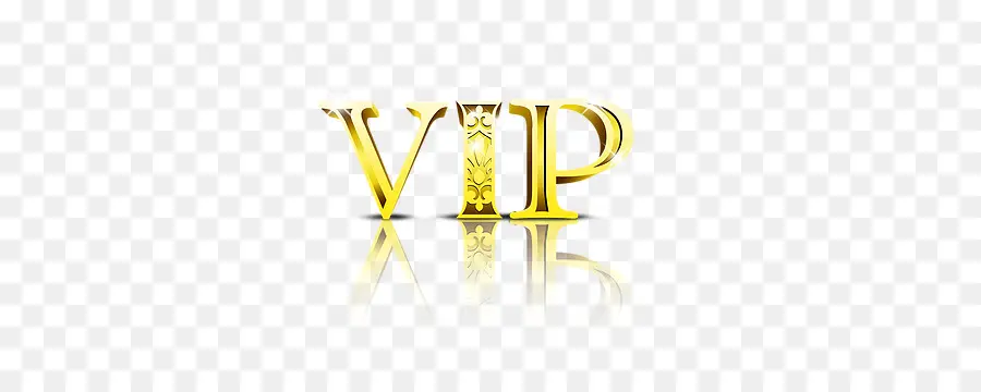 Vip，Altın PNG