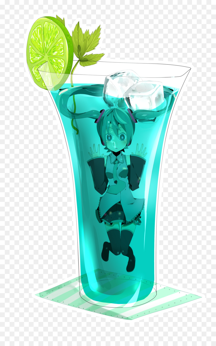 Mavi Hawaii，Kokteyl PNG