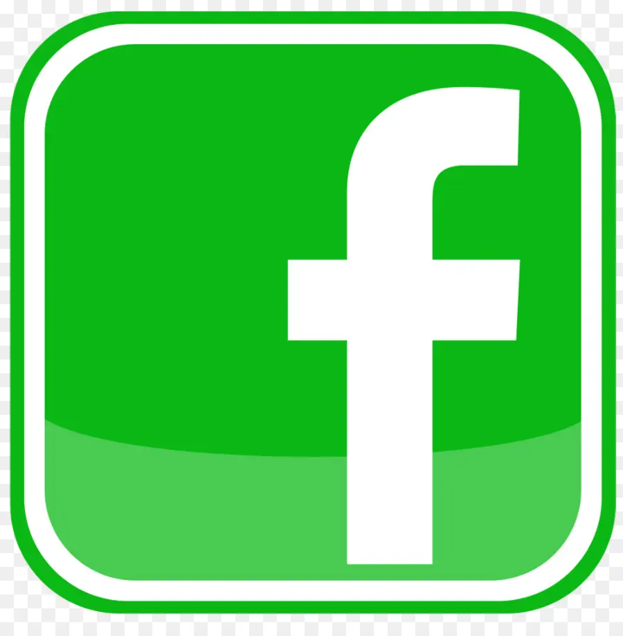 Yeşil Facebook Logosu，Sosyal Medya PNG