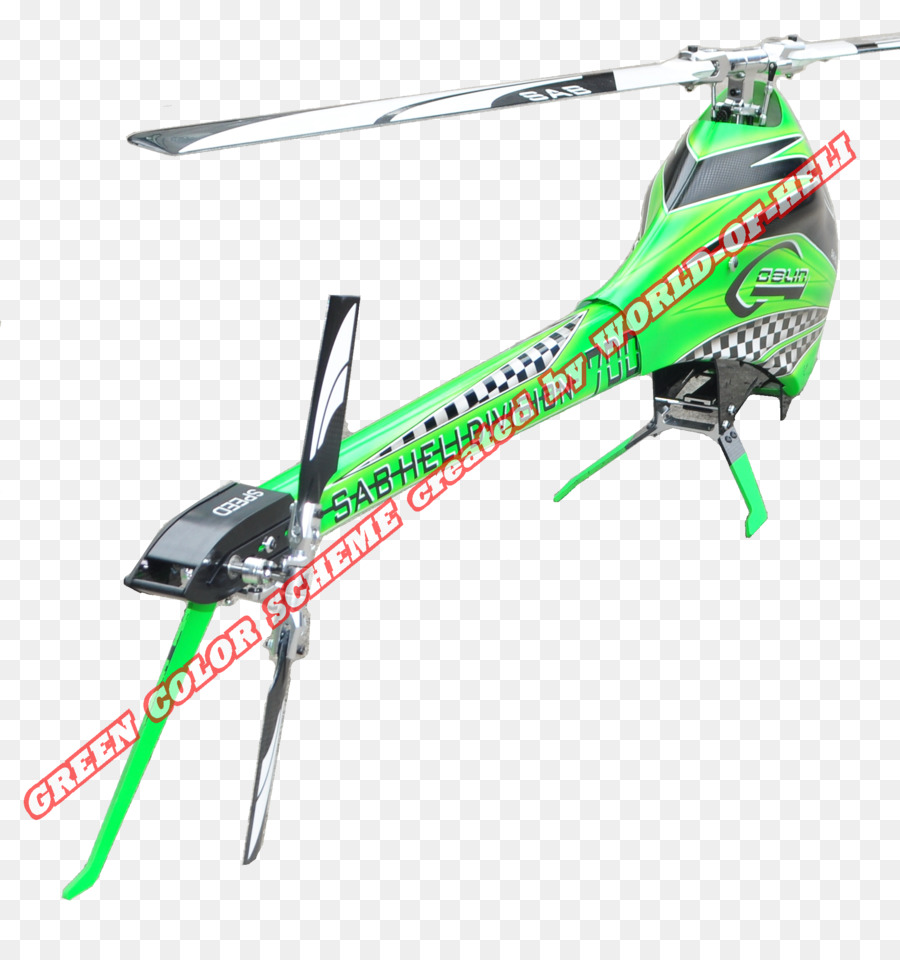 Helikopter Rotor，Yeşil PNG