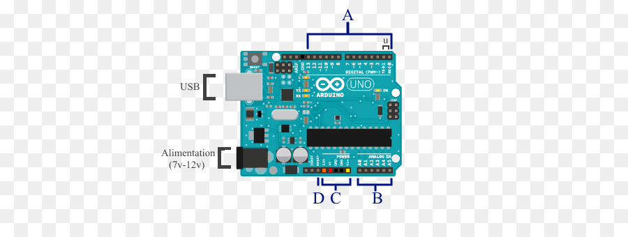 Arduino Kurulu，Mikrodenetleyici PNG