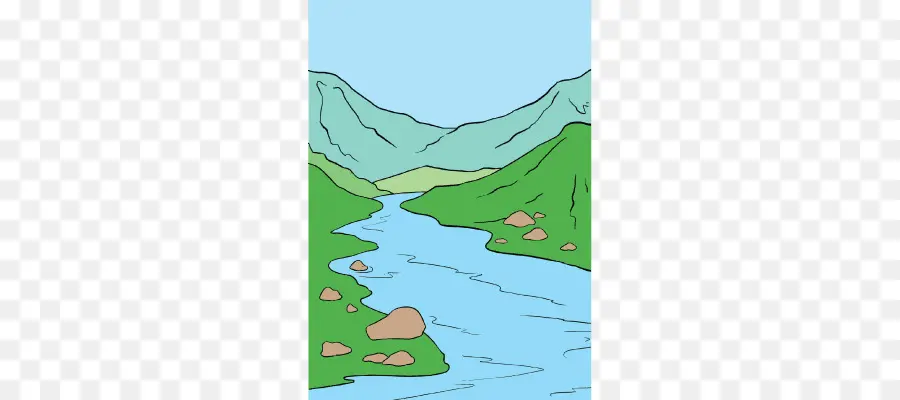 Çizim，Nehir PNG