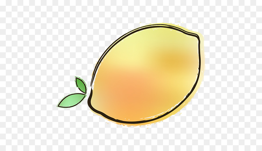 Sarı Limon，Yaprak PNG