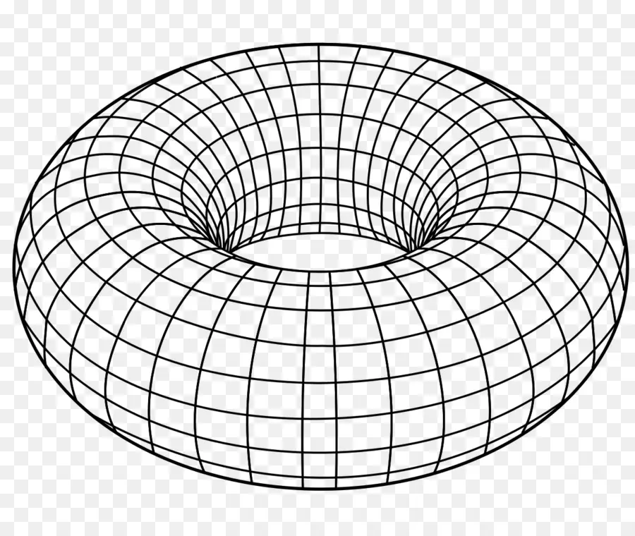 Tel Çerçeve Torus，3 Boyutlu PNG