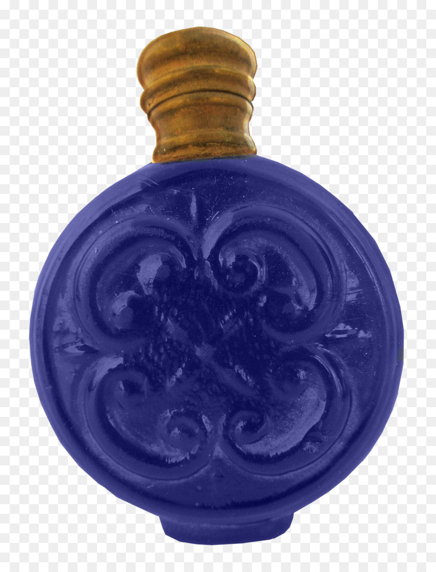 Cam şişe，Kobalt Mavisi PNG