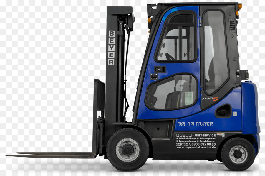 Mavi Forklift，Endüstriyel PNG