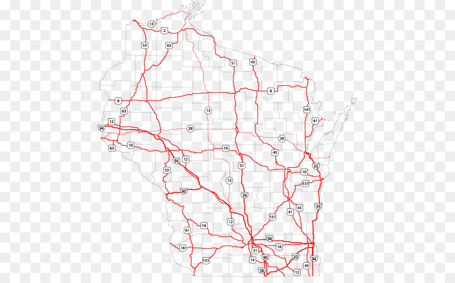 Harita，Wisconsin Eyalet Haritacı Ofisi PNG