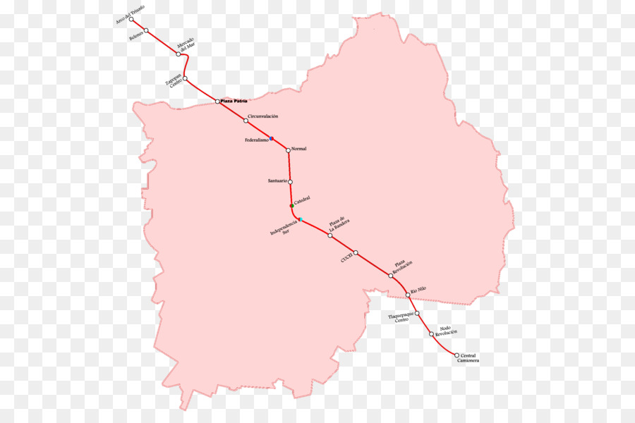 Guadalajara Hafif Raylı Sistem，Hafif Metro Hattı 3 Guadalajara PNG