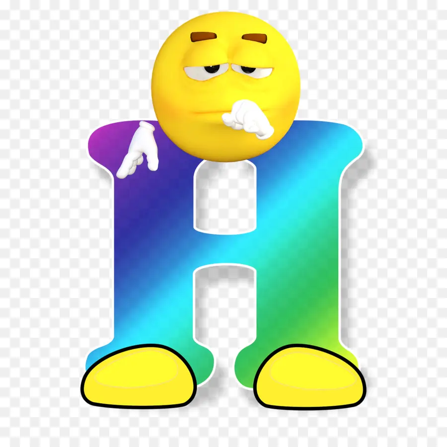 H Harfi，Emoji PNG