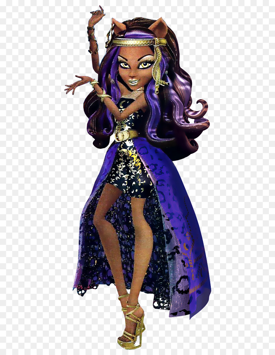 Canavar Yuksek 13 Dilek Monster High Clawdeen Wolf Doll Bebek Seffaf Png Goruntusu