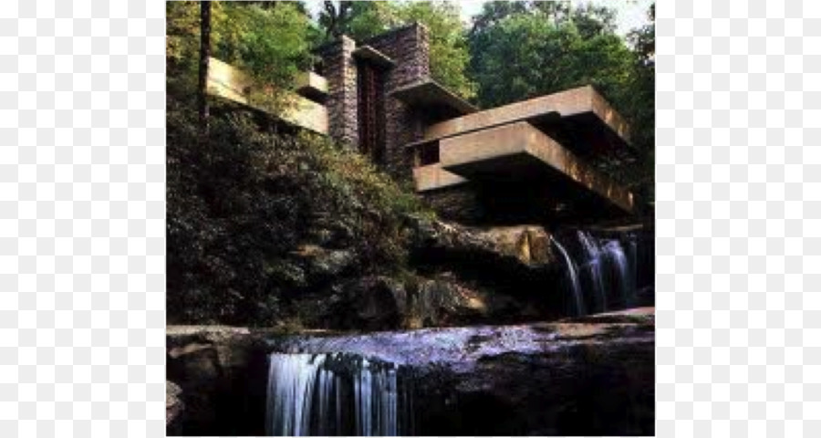 Fallingwater，Frank Lloyd Wright Home Ve Stüdyosu PNG