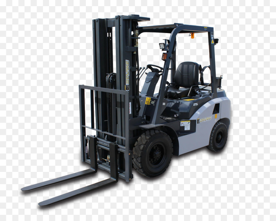 Sarı Forklift，Depo PNG