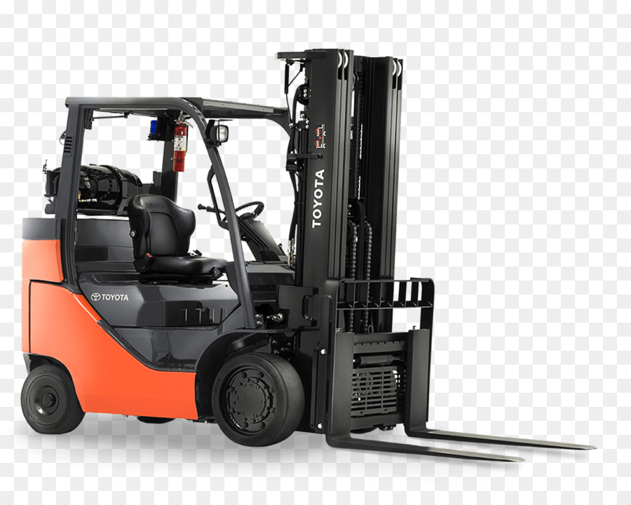 Sarı Forklift，Depo PNG