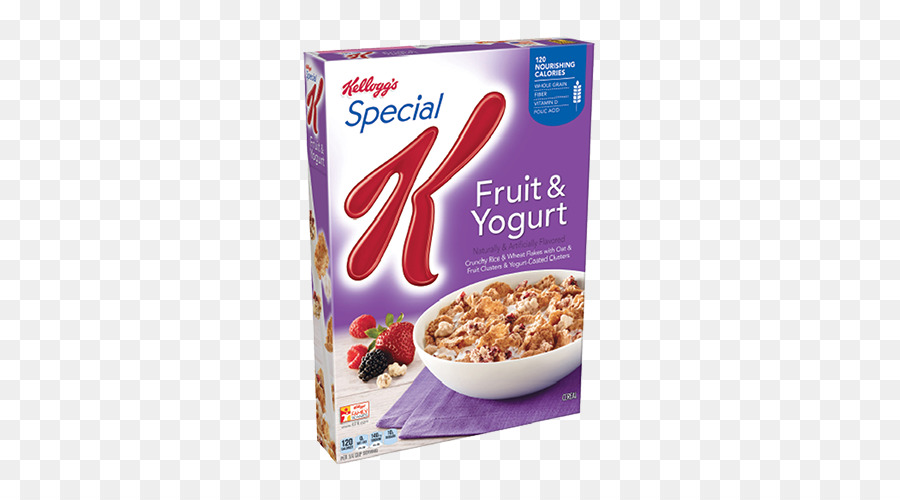 Kahvaltı Gevreği，Kellogg S Special K Meyveli Yoğurt Mısır Gevreği PNG