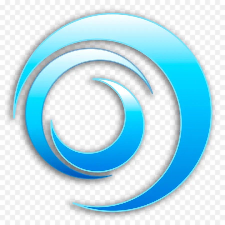 Ubisoft Logosu，Mavi PNG