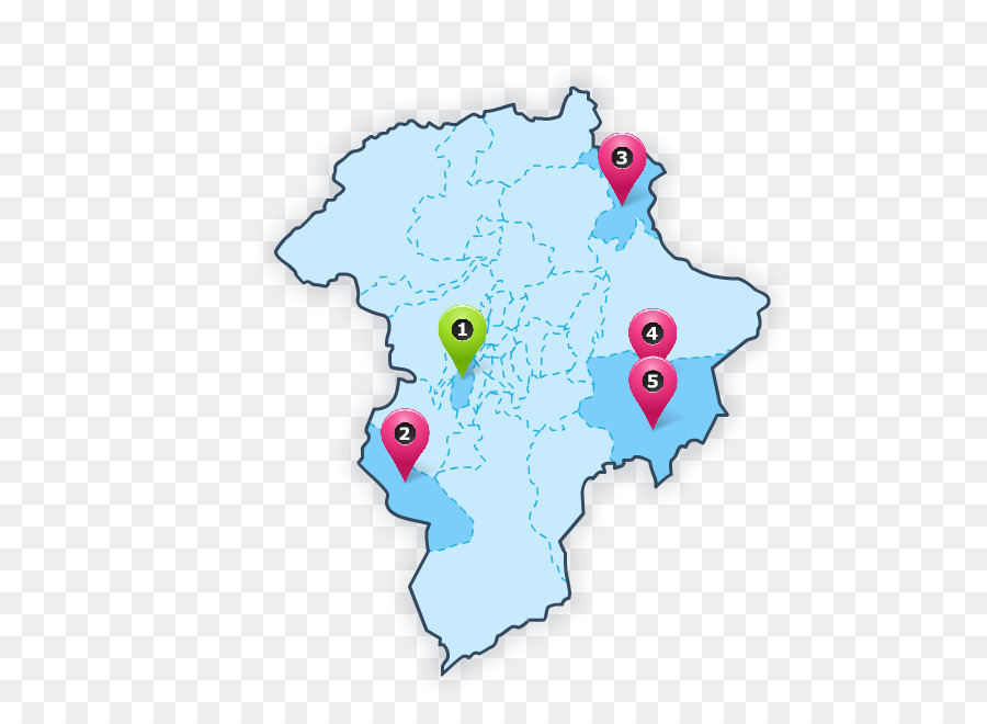 Guatemala şehir Metropol Bölgesi，Harita PNG