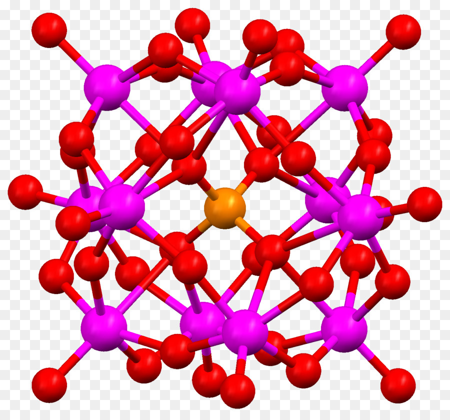 Keggin Yapısının，Polyoxometalat PNG