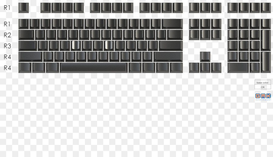 Bilgisayar Klavye，Renk PNG