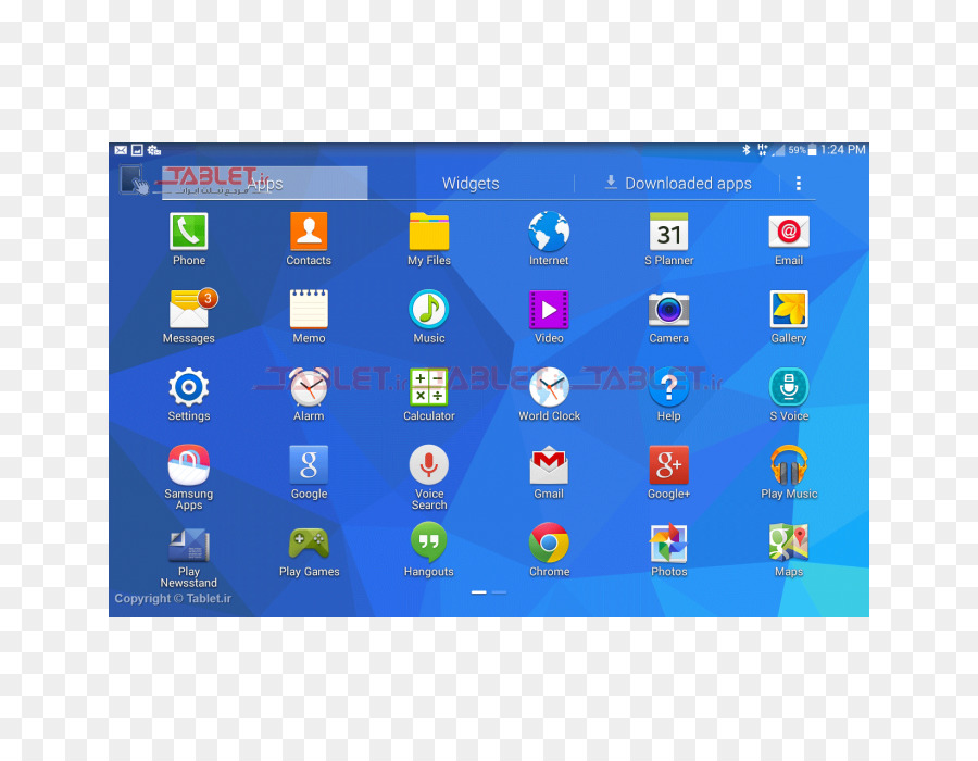 Samsung Galaxy Tab 2，Samsung Galaxy 101 Not PNG