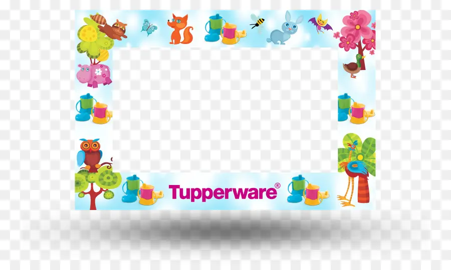 Tupperware çerçevesi，Karikatür PNG