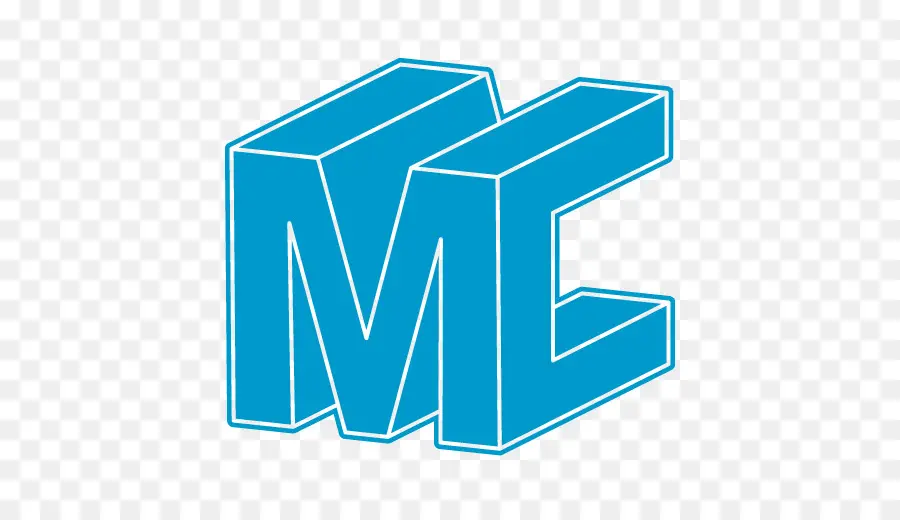 Mc Logosu，Mavi PNG