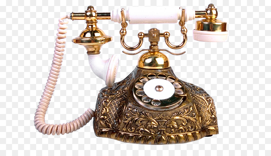 Vintage Telefon，Antika PNG