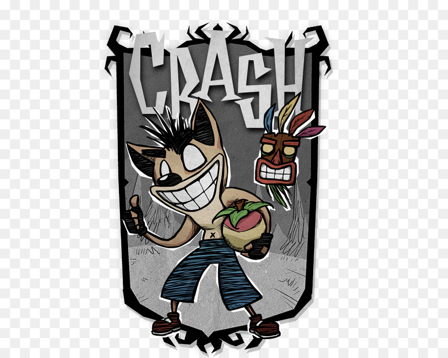 Birlikte Aç Yok，Crash Bandicoot çarpık PNG