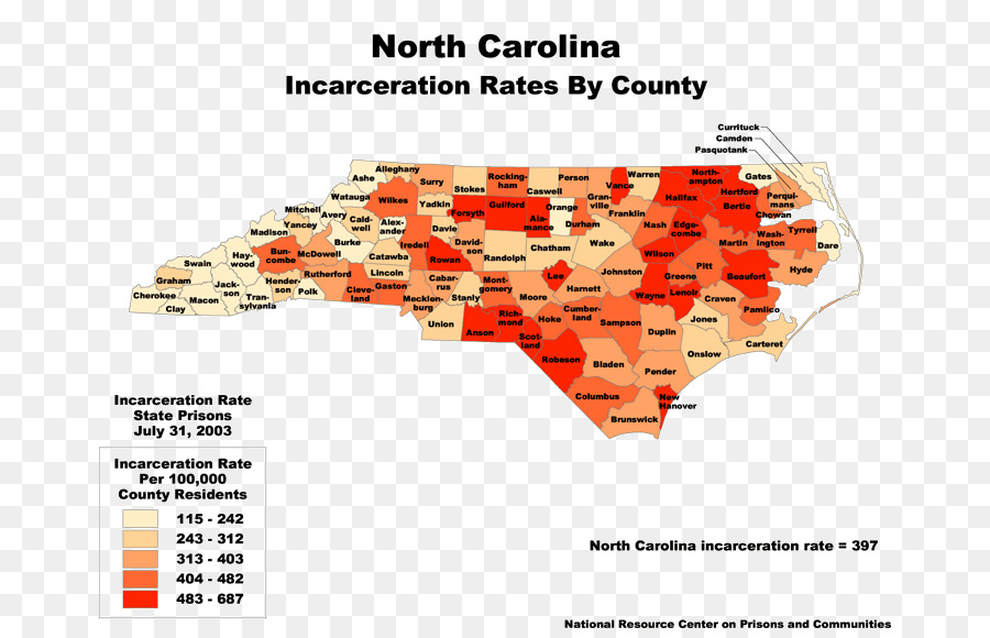Kuzey Carolina，Hapishane PNG