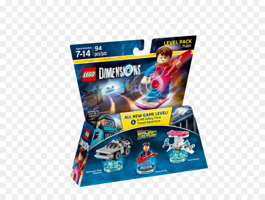 Lego Boyutları，Marty Mcfly PNG