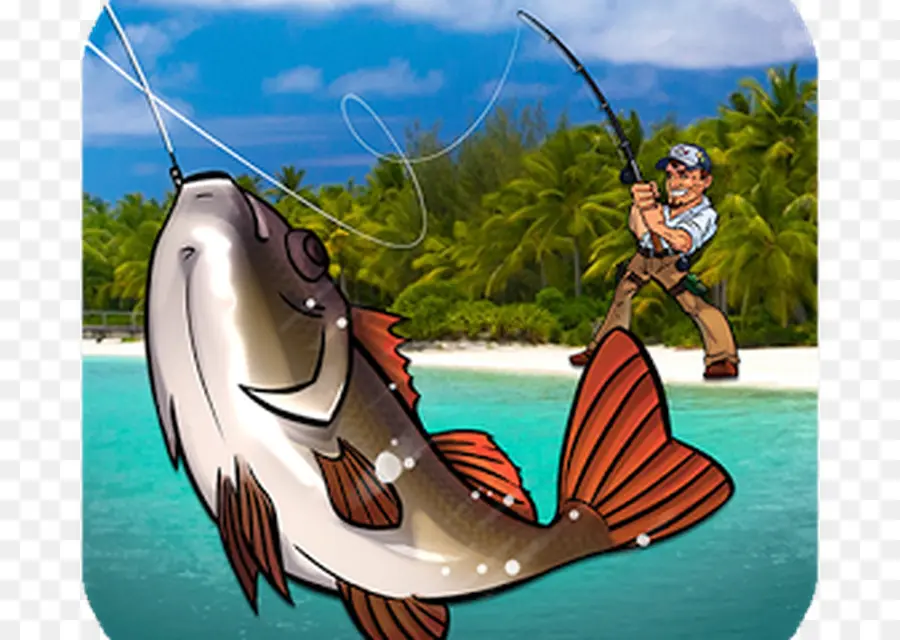 3d Balıkçılık Paradise ücretsiz，Rapala Günlük Balık Yakalamak PNG
