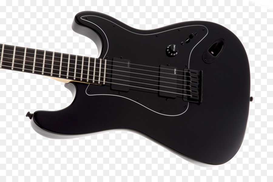 Siyah Elektro Gitar，Dizeler PNG