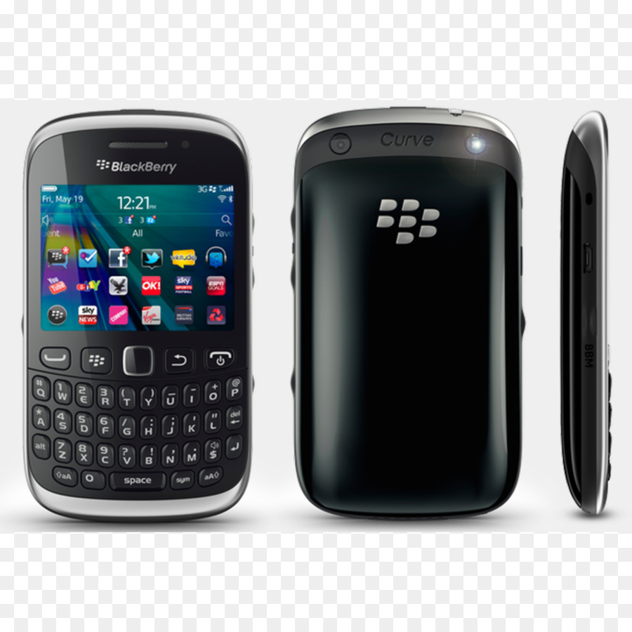 Blackberry Curve 9300，Böğürtlen PNG