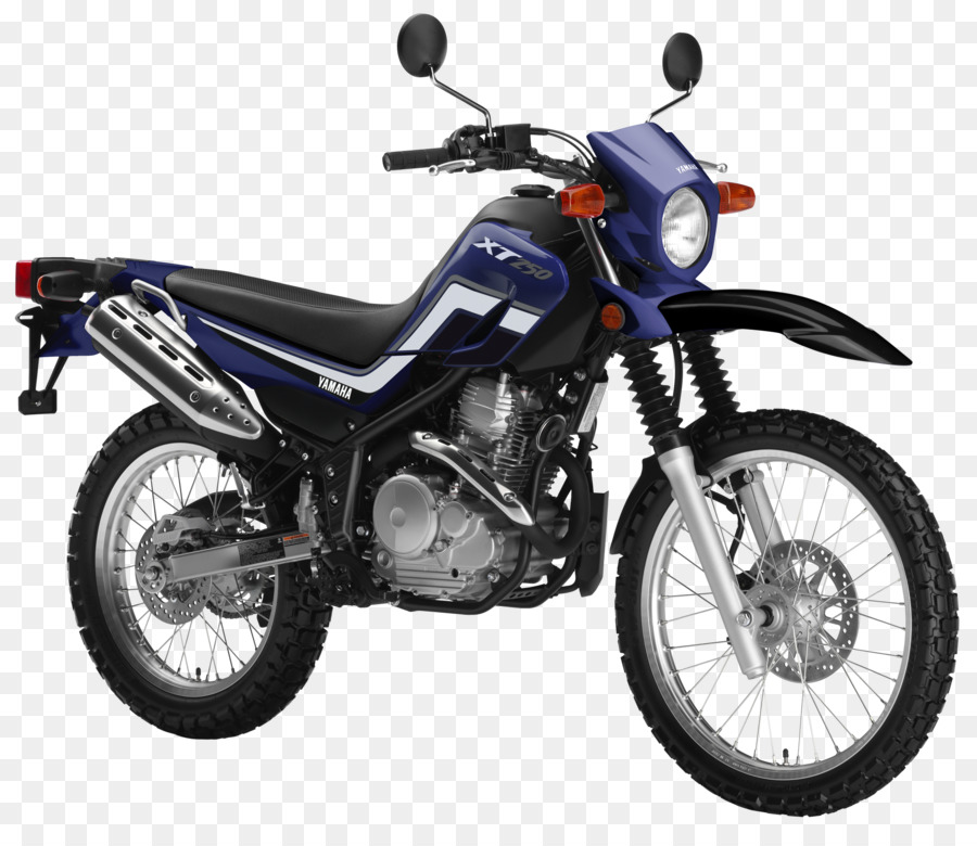 Yamaha Motor Company Yamaha Xt 250 Enduro Motosiklet Arazi Araci Motosiklet Seffaf Png Goruntusu