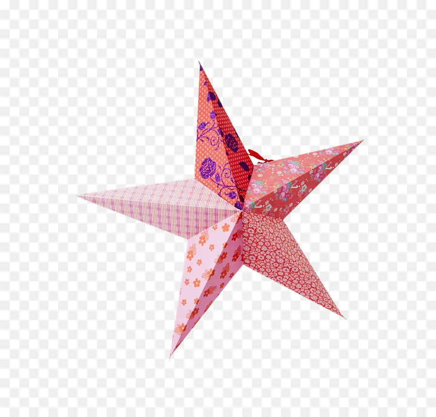 Origami Yıldızı，Kağıt PNG