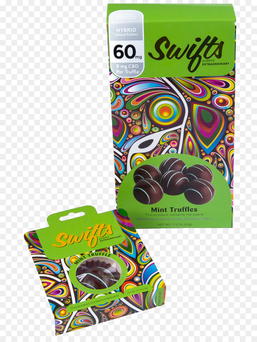 çikolatalı Truffle，Nane PNG