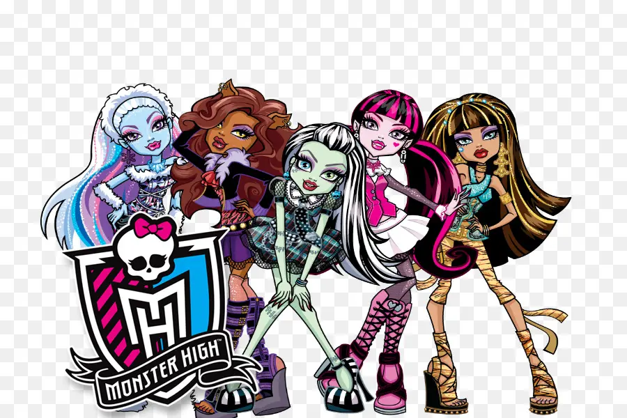 Monster High Karakterleri，Oyuncak Bebekler PNG