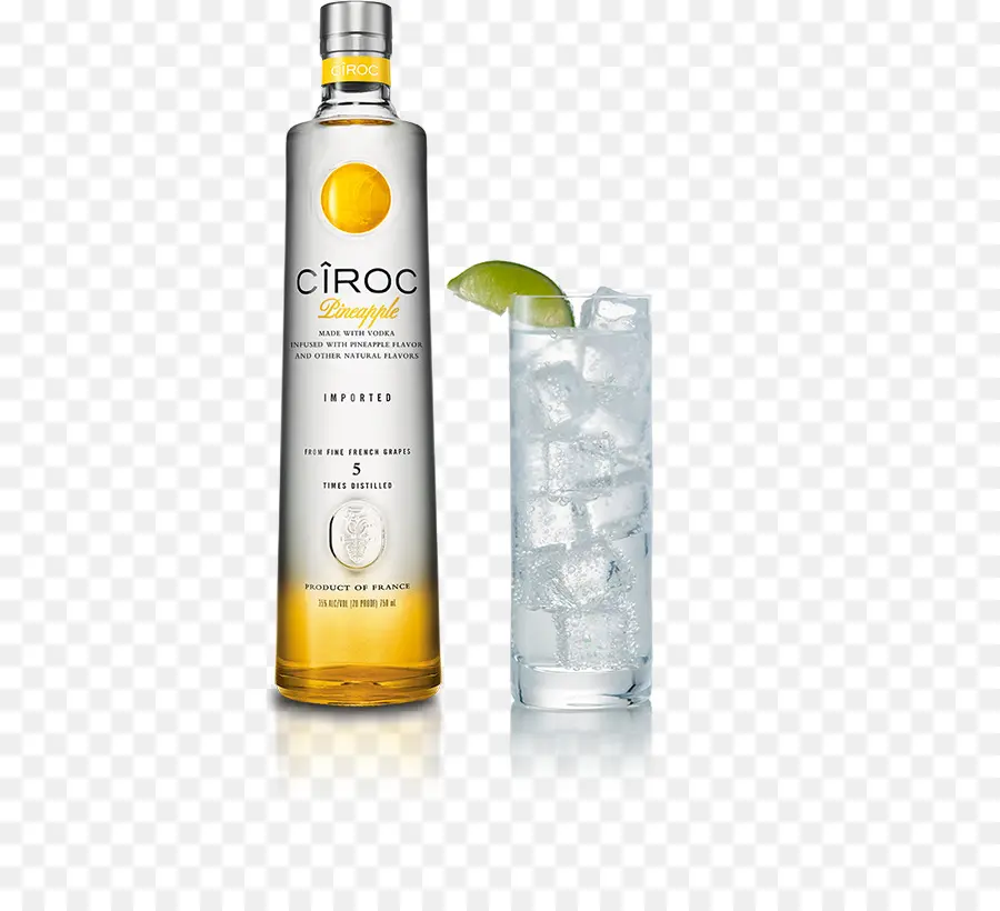 Ciroc Ananas Votka，Şişe PNG