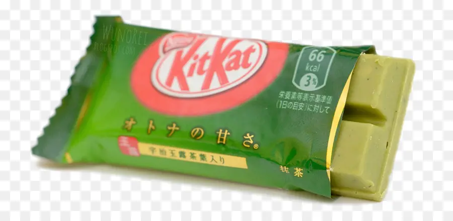 Yeşil çay Kitkat，çikolata PNG