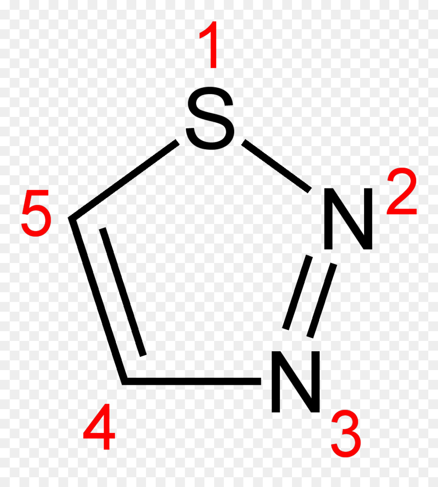 Heterosiklik Bileşik，Thiadiazoles PNG